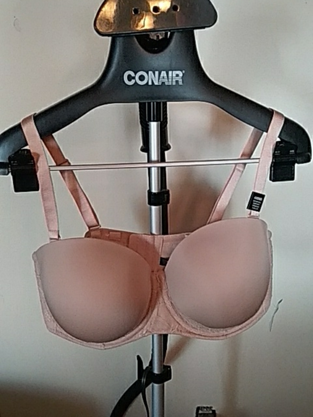 torrid Blush Pink Molded Strapless Convertible Bra BNWT 42DDD